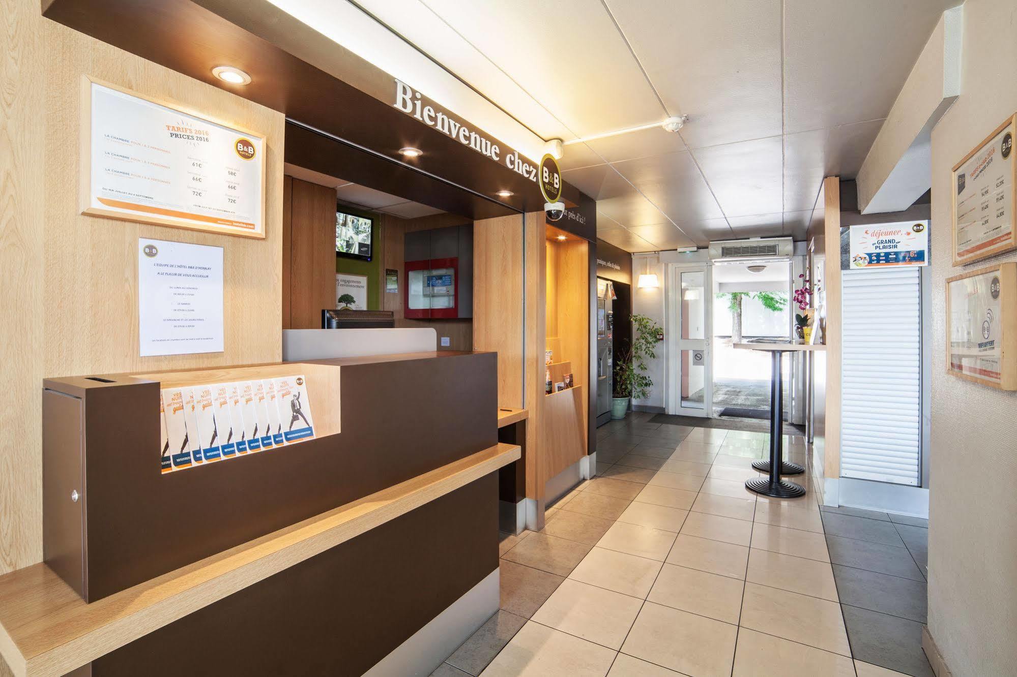 B&B Hotel Herblay Luaran gambar